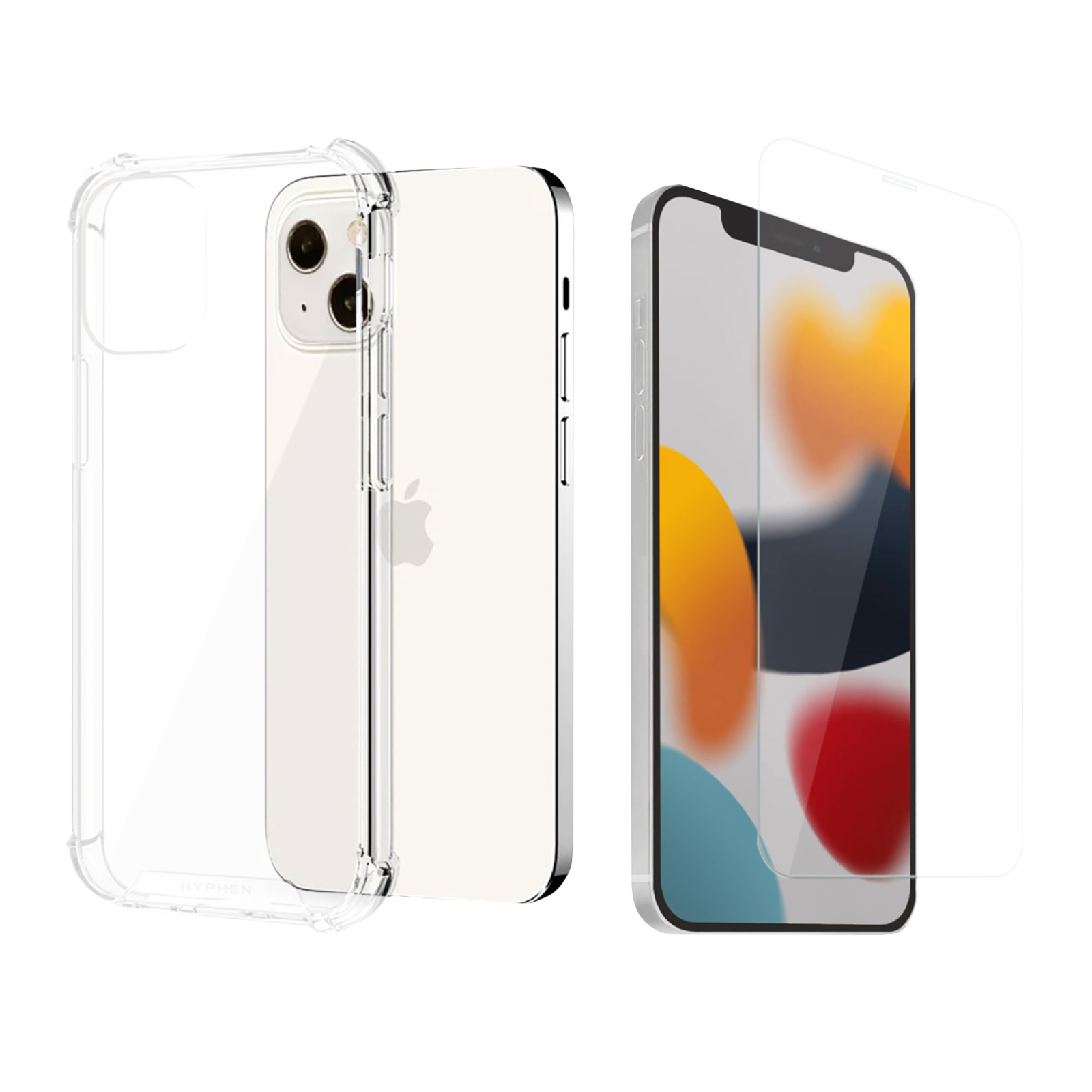 Buy Hyphen DURO Screen Protector TPU Back Cover Combo for Apple